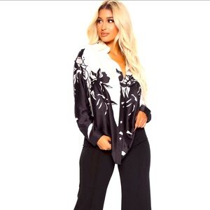 Big Energy Fashionnova Button Down Blouse